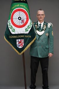 Regimentsfahnentr&auml;ger Kai-Uwe Riepenhausen